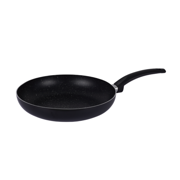 Cookline Pressed Aluminum Nonstick Fry Pan with Induction Bottom – 20cm, 24cm, 26cm, 28cm, 30cm – Black with White Dots - Image 2
