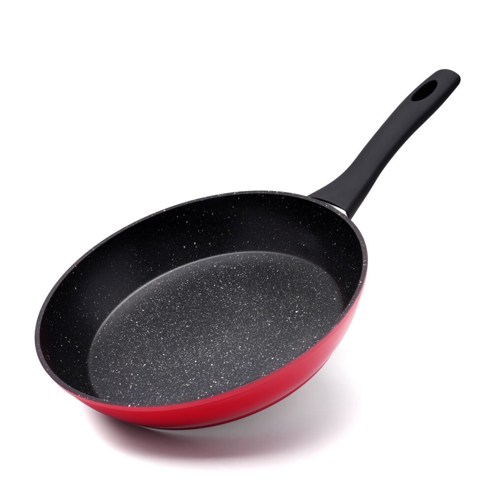 COOKLINE Non Stick 24 X 4.8Cm Red Induction Aluminum Frying Pan CL-1024FF