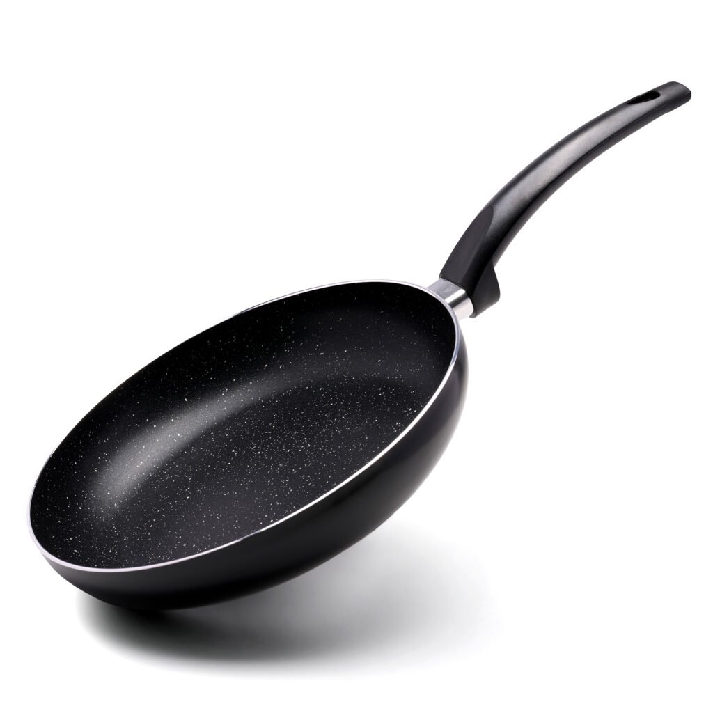 COOKLINE Non Stick 24 X 5.4Cm, Black Induction Cookware with Durable Aluminum Construction, Easy Clean Frying Pan and Casserole for Everyday Cooking - CL-1024PF